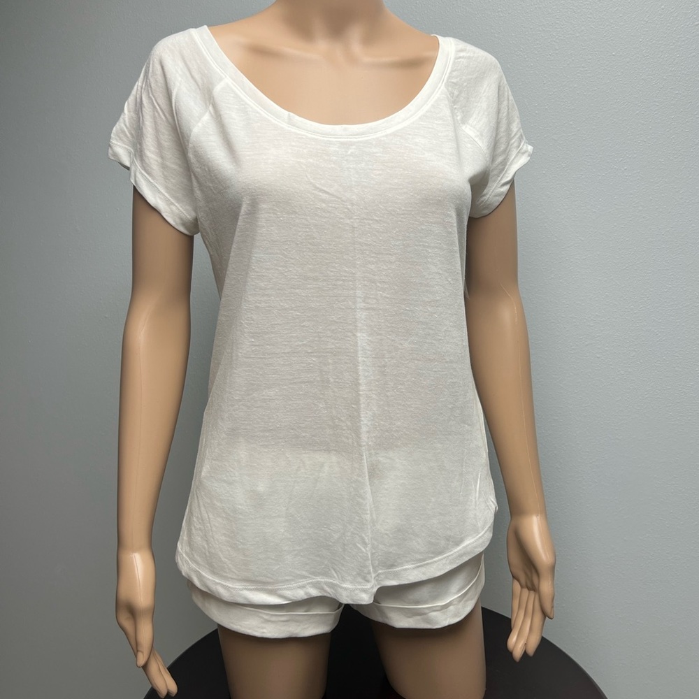 White, Lightweight Tee